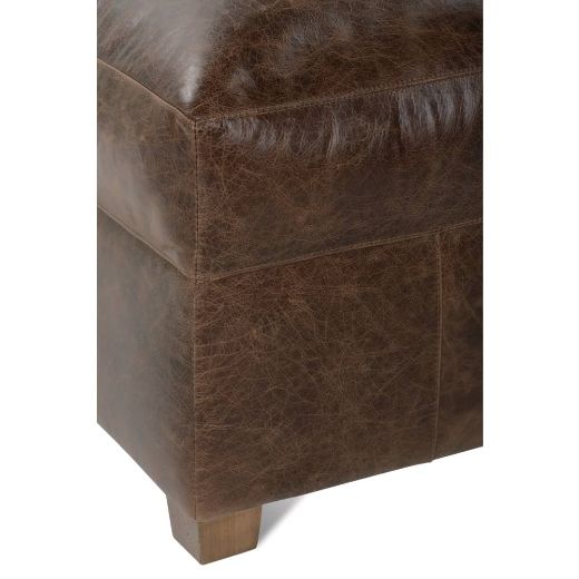 Picture of Lilah Leather Ottoman